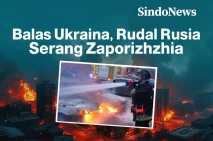 Balas Ukraina, Rudal...