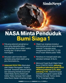 NASA Minta Penduduk...