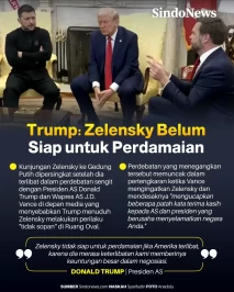 Presiden Trump: Zelensky...