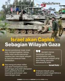 Israel akan Caplok Sebagian...