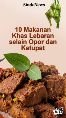 10 Makanan Khas Lebaran...