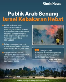 Publik Arab Senang Israel...