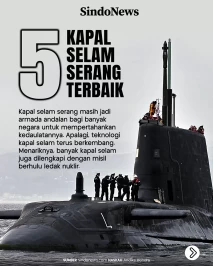 5 Kapal Selam Serang...