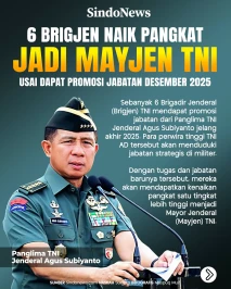 6 Brigjen Naik Pangkat...