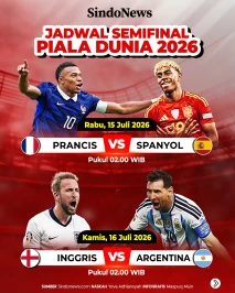 Jadwal Semifinal Piala...