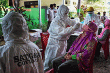 Swab Tes di Kecamatan...