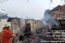 Kebakaran Bengkel di...