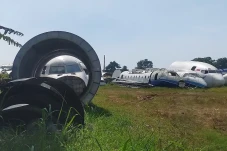 Heboh! Bangkai Pesawat...