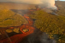 Gunung Berapi di Galapagos...