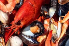 Deretan Makanan Laut...
