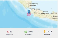 Gempa Banten Getarannya...
