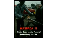 Begini Cara Pencopet...