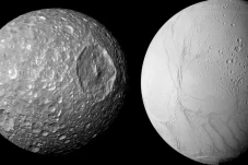 Bulan Saturnus Mimas...