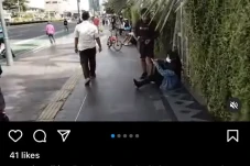 Olahraga di Bundaran...
