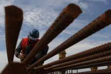 Jembatan Pile Slab Dibangun...