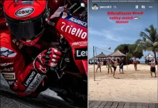 Keseruan Francesco Bagnaia...