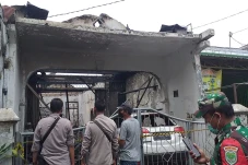 Penampakan Bekas Kebakaran...