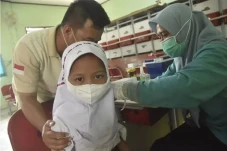 Vaksinasi Anak di Pinrang...
