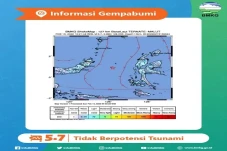 Gempa Magnitudo 5,7...