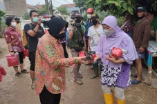 Tinjau Banjir Bojong...