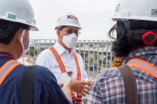 Tinjau Depo Bekasi,...