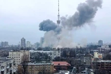 Serangan Rusia ke Kiev...