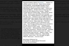 Viral! Kades Curhat...
