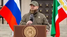 Pemimpin Chechnya pada...