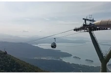 Menjajal Sky Cab di...