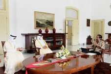 Temui Jokowi, Delegasi...