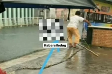 Injak Kabel Terkelupas...