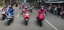 Konvoi di Jakarta, Pembalap...