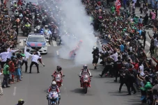 Marc Marquez Aksi Burnout...