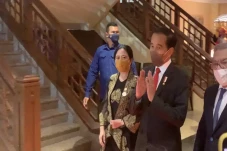 Tiba di BICC, Jokowi...