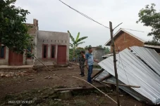 Rumah Warga di Lombok...