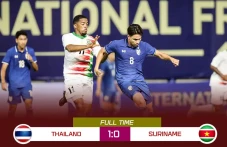 Hasil Thailand vs Suriname:...