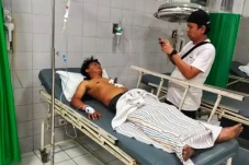 Teriaki Pelaku saat...