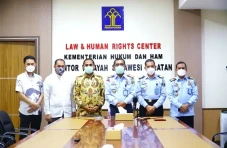 Kemenkumham Sulsel bersama...