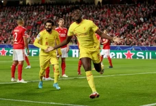 Hasil Benfica vs Liverpool:...