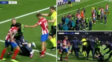 Keributan Pemain Atletico...