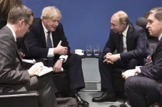 PM Inggris Boris Johnson...