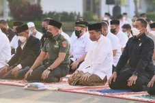 Momen Jokowi dan Iriana...