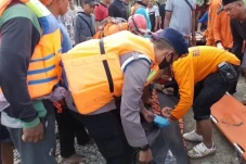 Korban Hanyut di Sidrap...