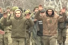 Pasukan Ukraina yang...