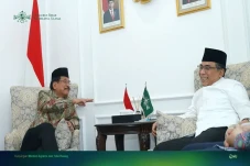 Bertemu Gus Yahya, Menteri...