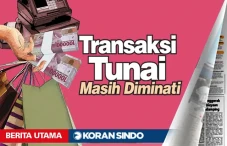 Transaksi Tunai Masih...