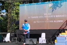 Hadiri Milad IKA SMAN...