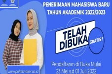 Polteknaker Buka Pendaftaran...
