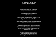 Pesan Menyentuh Ridwan...