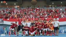Indonesia vs Yordania...